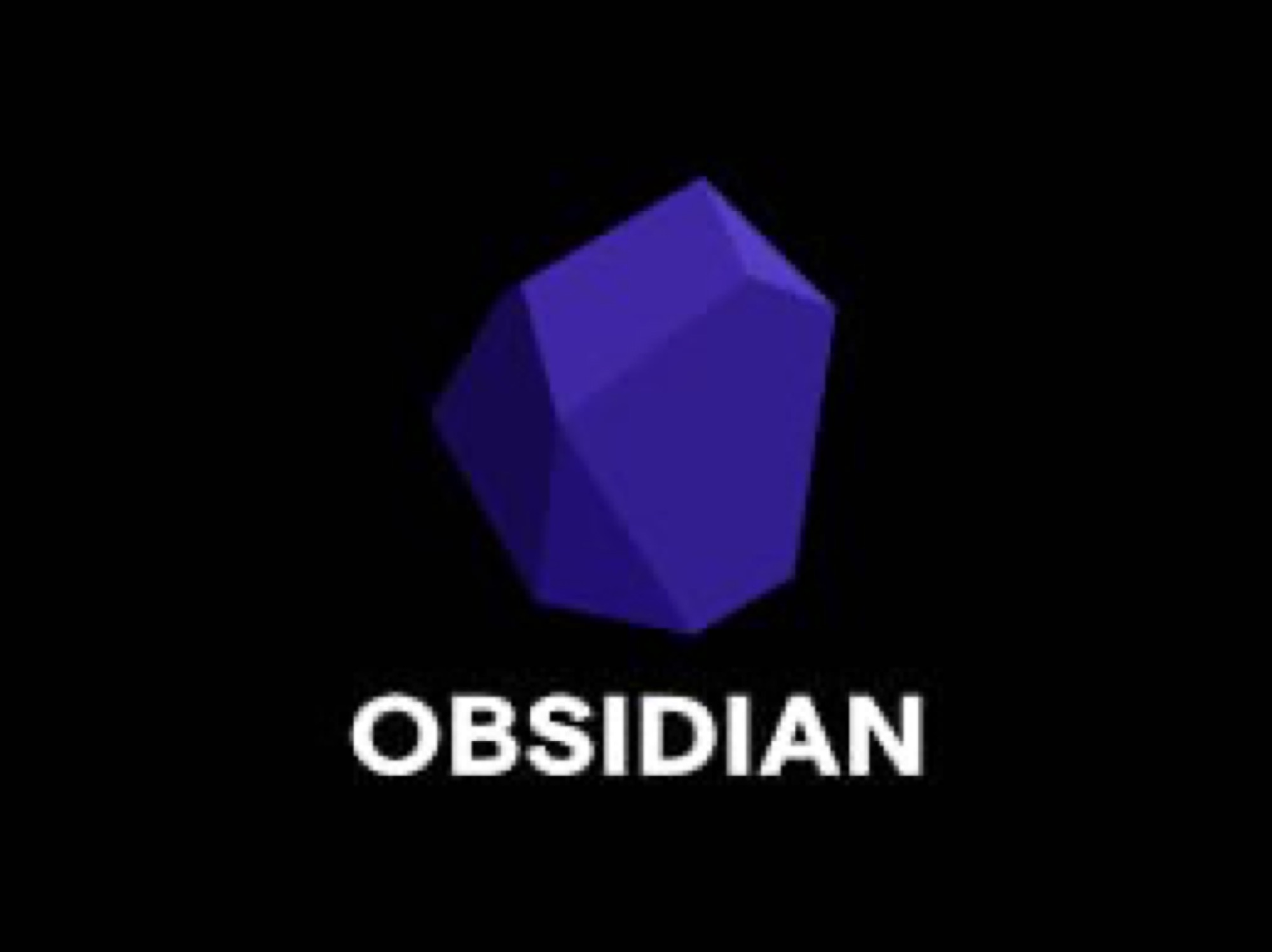 Логотип Obsidian